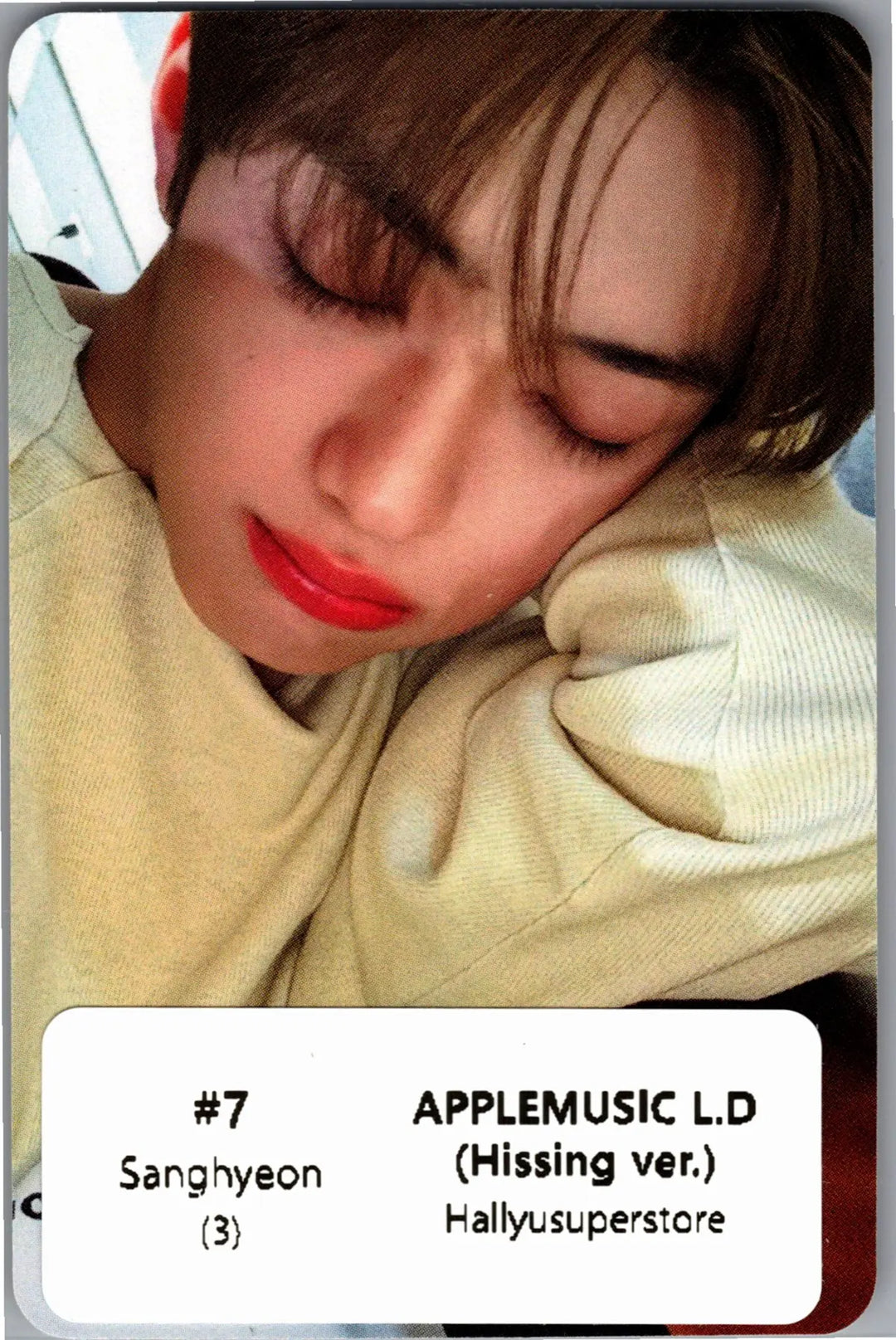 ALPHA DRIVE ONE "UNBREAKABLE : 少年BEAST" - AppleMusic Lucky Draw Event Photocard [26.08.25]