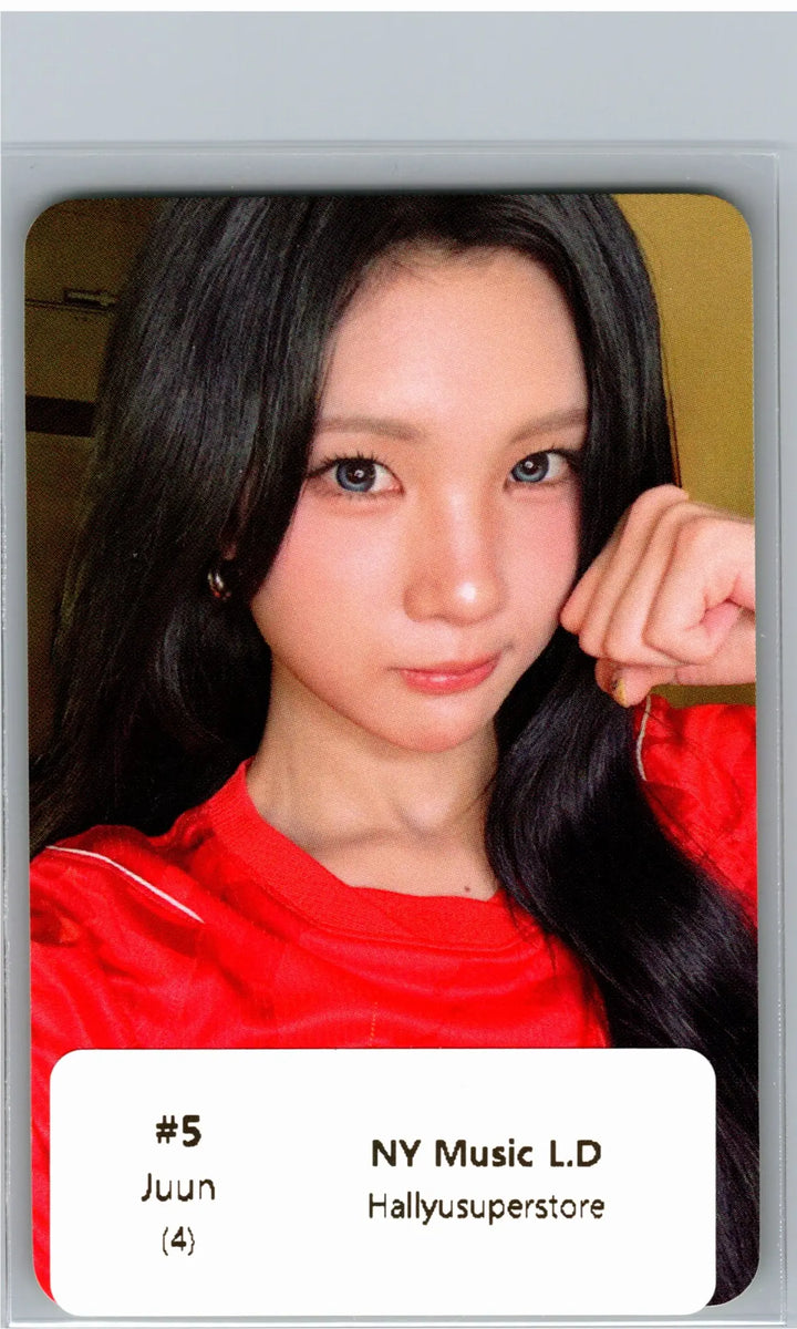 Hearts2Hearts "Lemon Tang" - NY Music Lucky Draw Event Photocard [26.07.01]