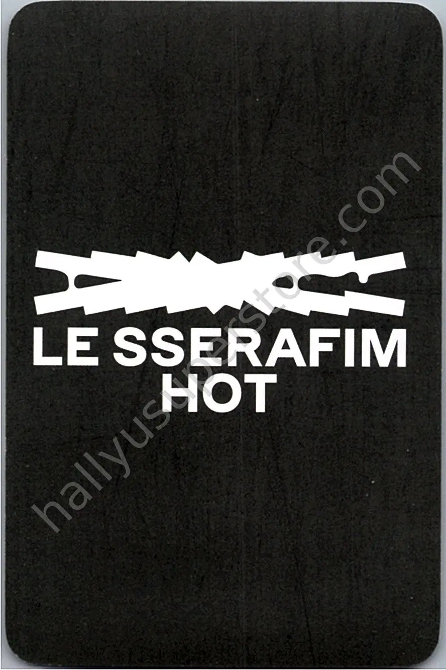 LE SSERAFIM - Sakura - HOT pob (pre-order benefit) soundwave standard version