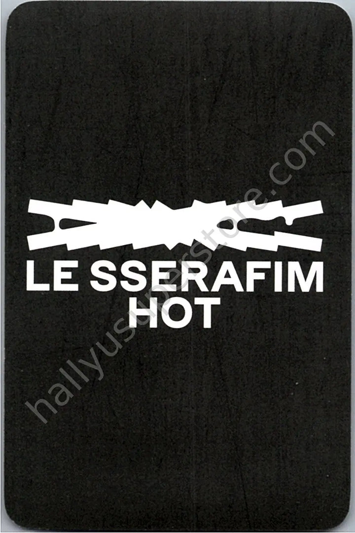 LE SSERAFIM - Sakura - HOT pob (pre-order benefit) soundwave standard version