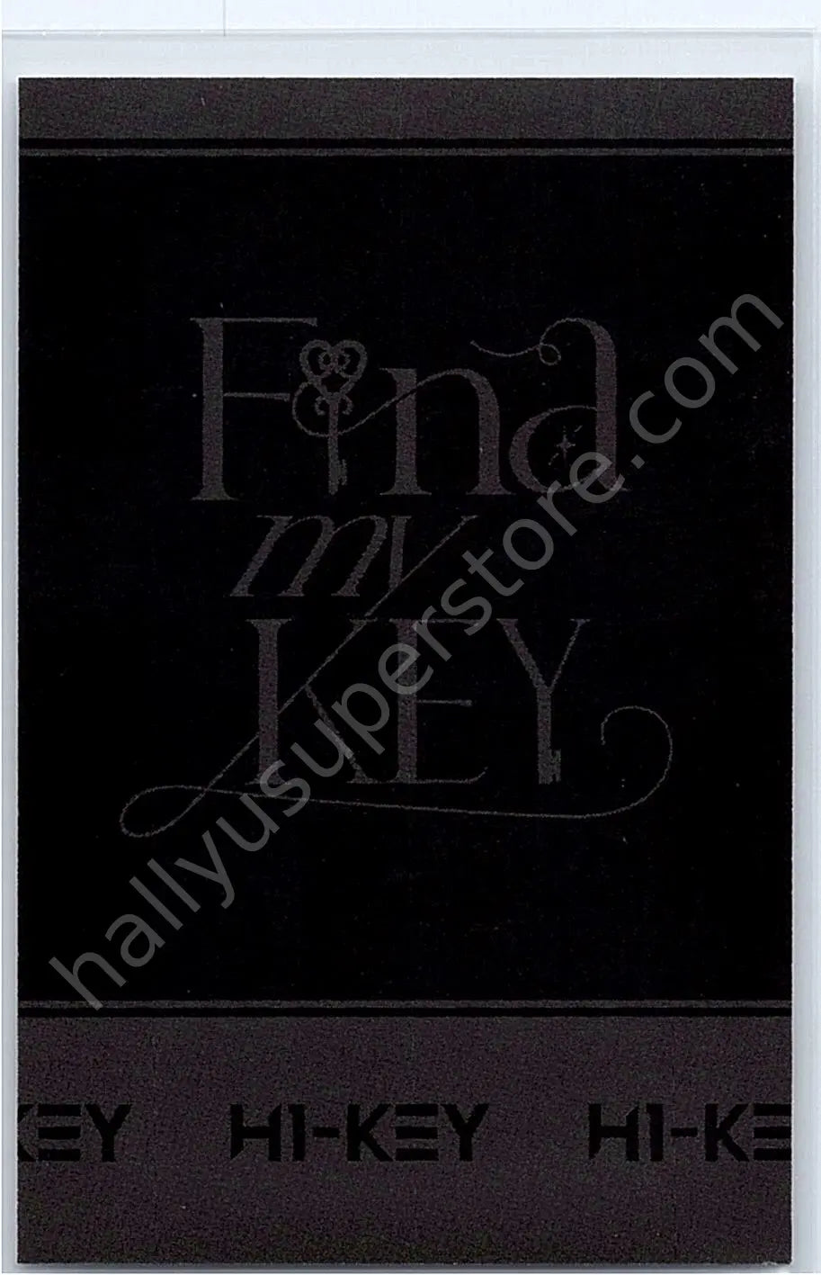 H1-KEY - Riina - H1-KEY - Seoi - H1-KEY 1st Fan Concert [Find my KEY] Event trading card