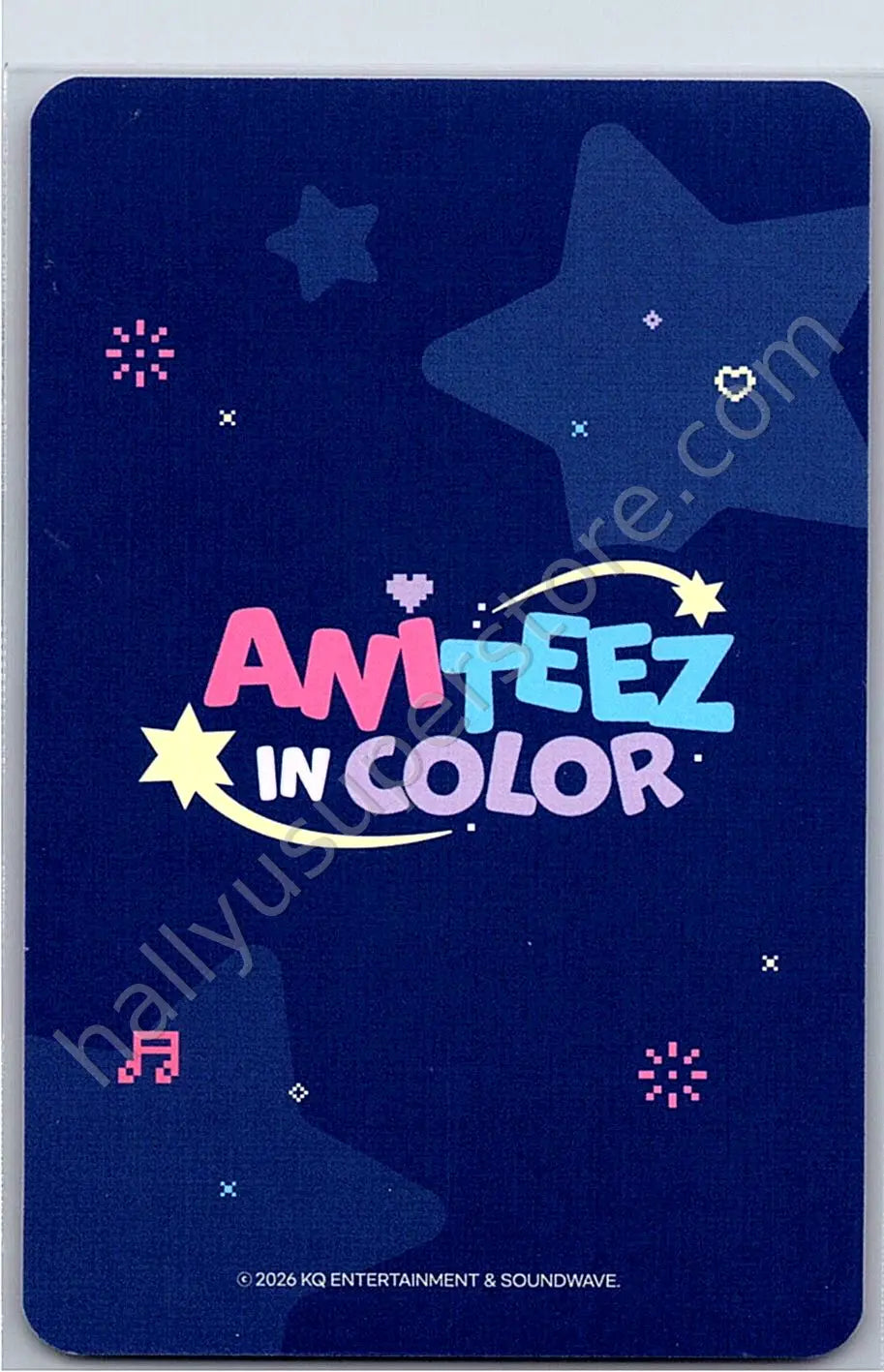 ATEEZ - Seonghwa - ANITEEZ IN COLOR trading card version 3