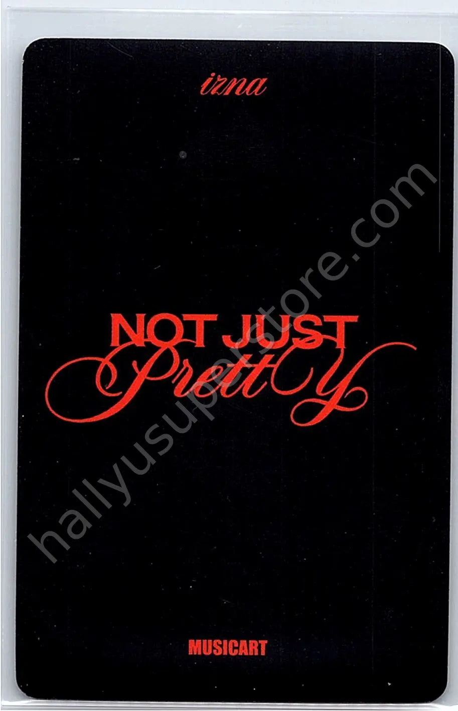 izna - Jeong Saebi - Not Just Pretty musicart (music art) photobook version pob (pre-order benefit)