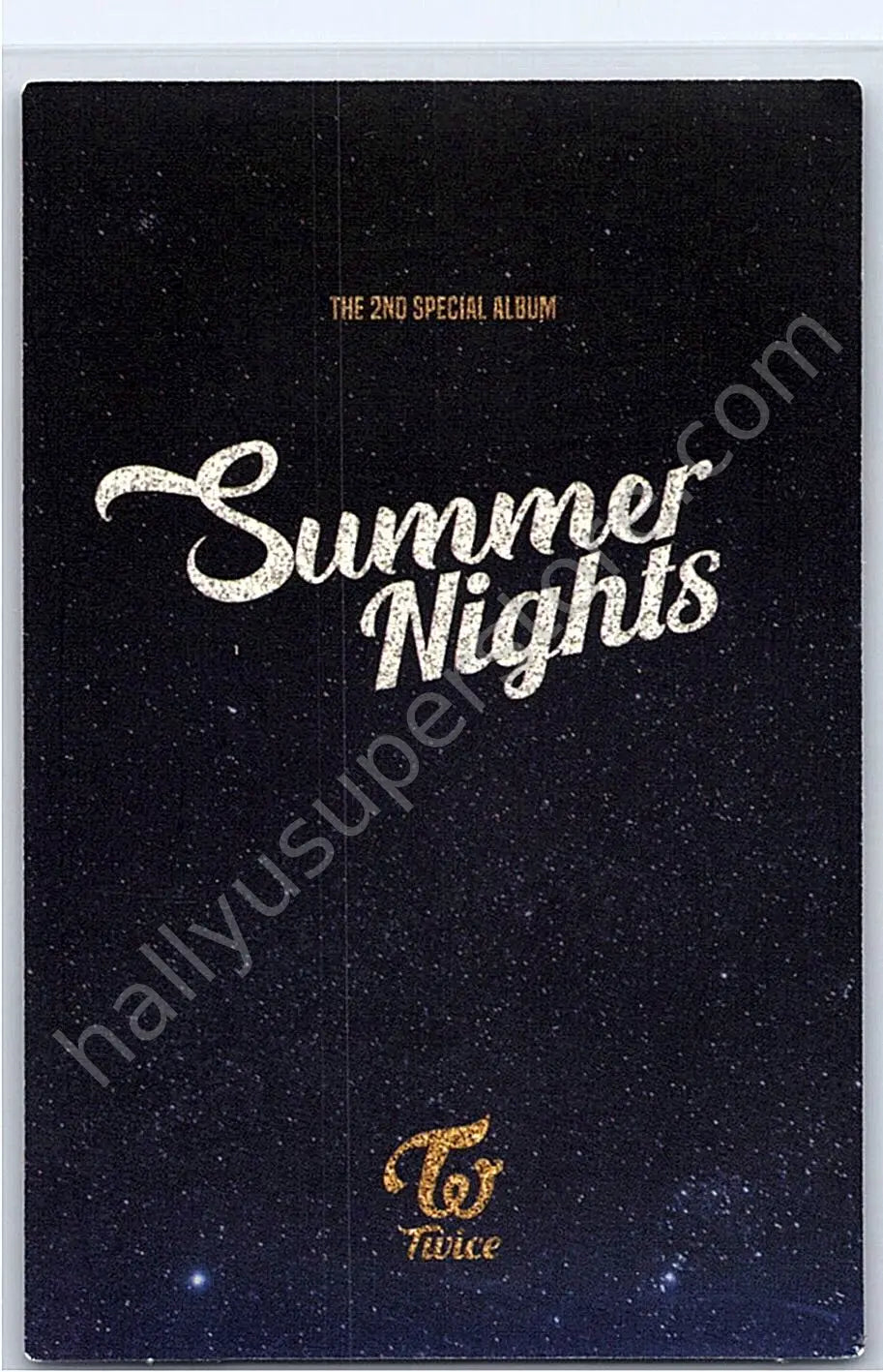 TWICE - Jeongyeon - Summer Nights album photocard