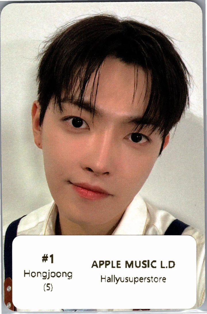 ATEEZ "GOLDEN HOUR : Part.5" - Apple Music Fansign Event Photocard (Digipack Ver.) [26.08.07]