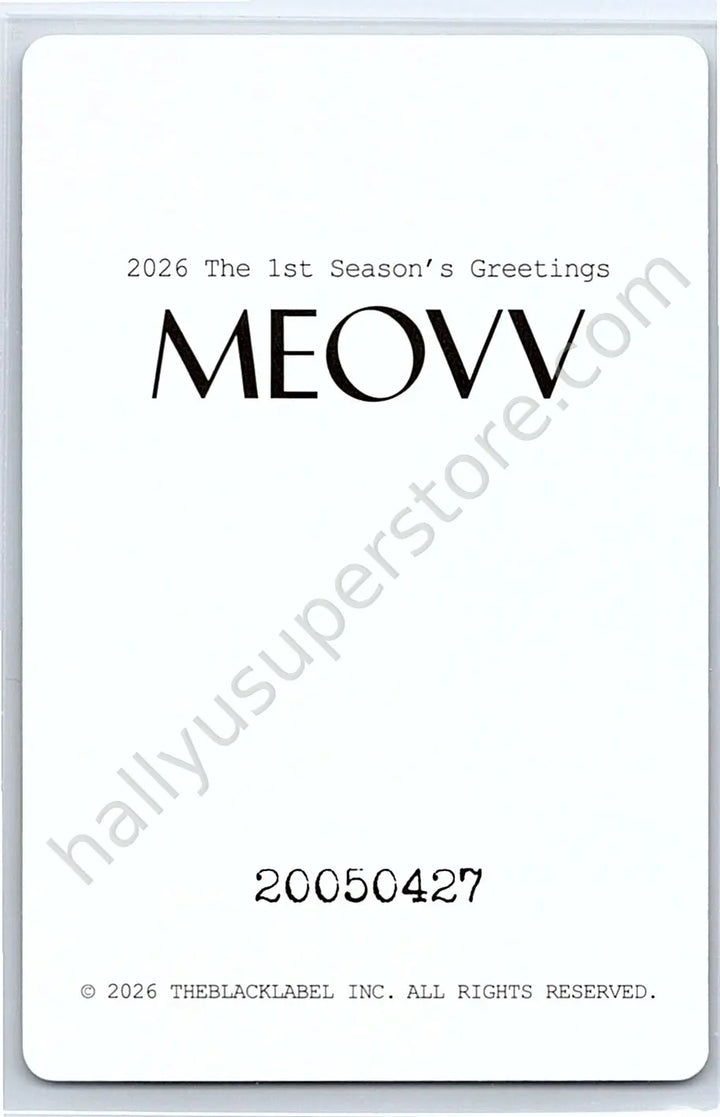 MEOVV - Gawon - 2026 Season’s Greetings season&