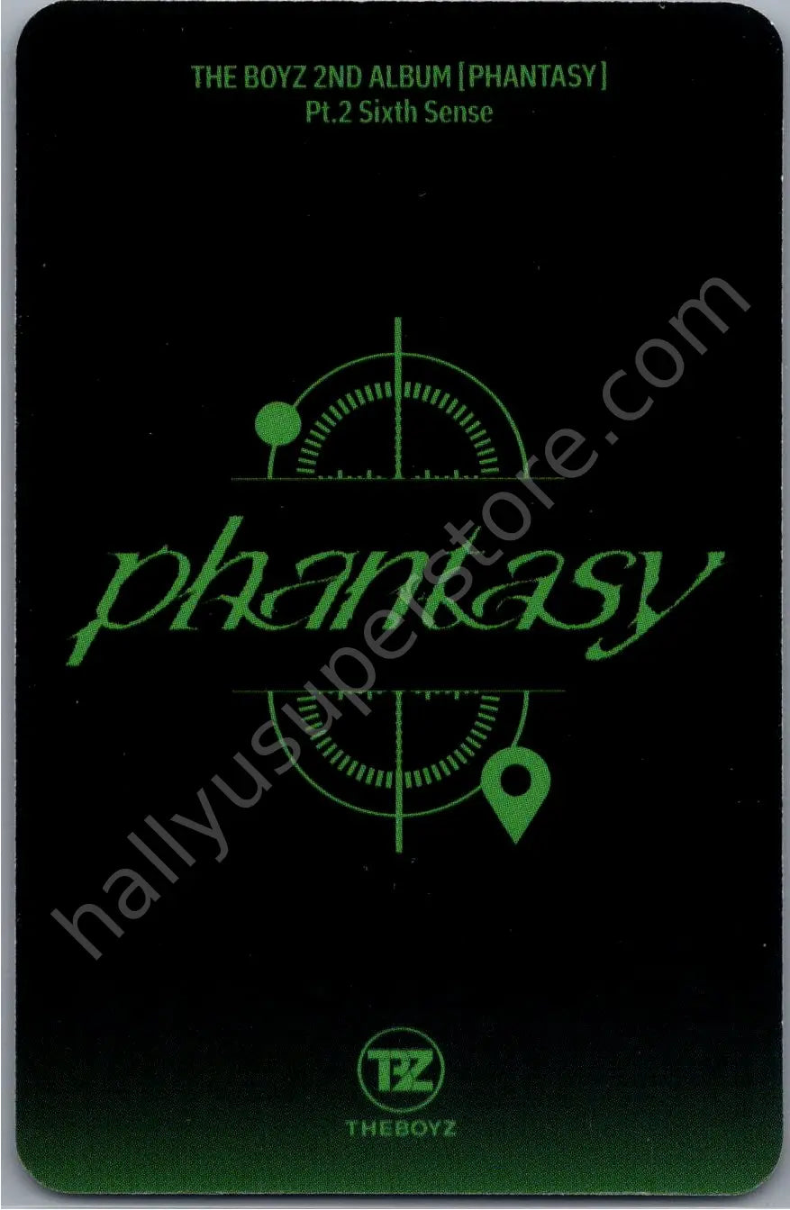 THE BOYZ - Younghoon - Phantasy Pt. 2: Sixth Sense album photocard non-random platform version warn version