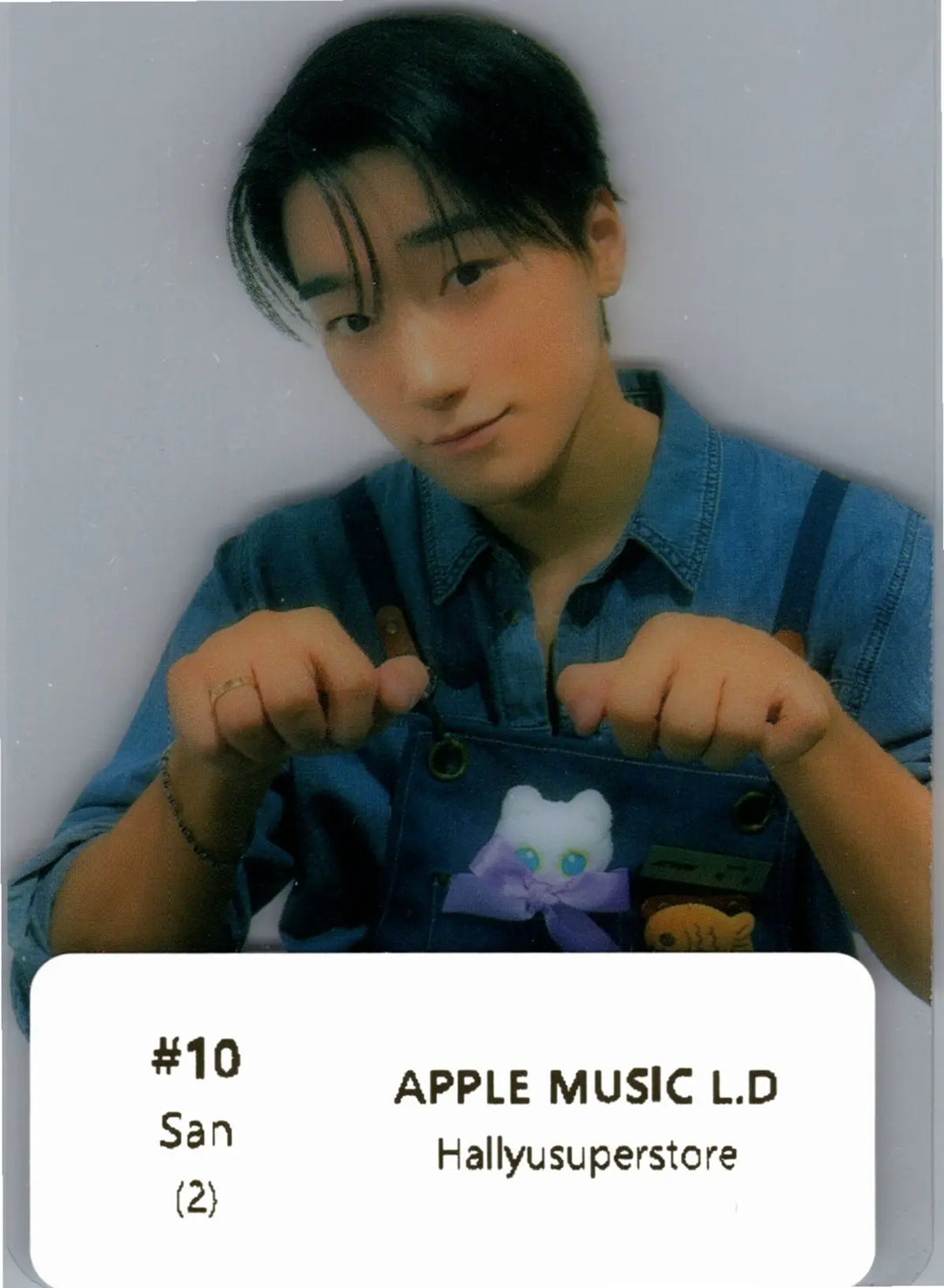 ATEEZ "GOLDEN HOUR : Part.5" - Apple Music Fansign Event Photocard (Digipack Ver.) [26.08.07]