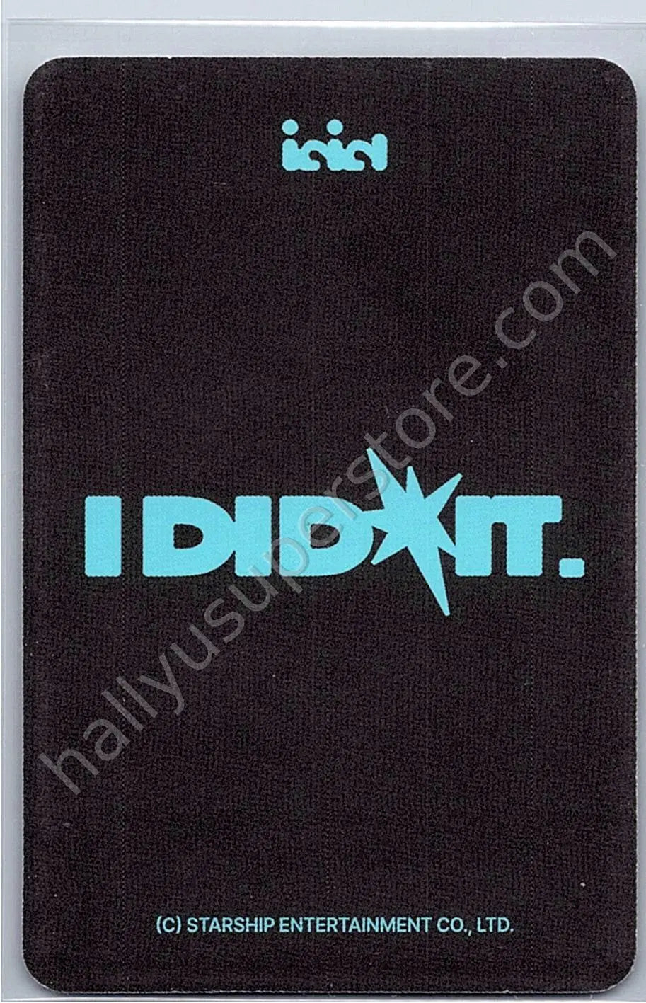 IDID - Seonghyeon - I did it