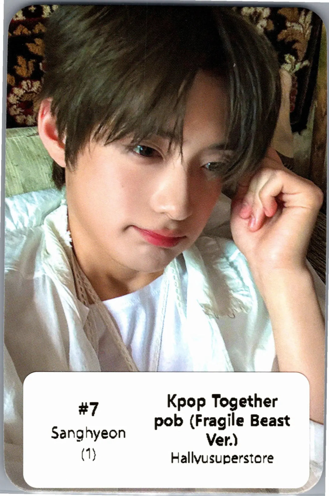 ALPHA DRIVE ONE "UNBREAKABLE : 少年BEAST" - KPOP TOGETHER Pre-Order Benefit Photocard (Fragile Beast Ver.) [26.08.27]