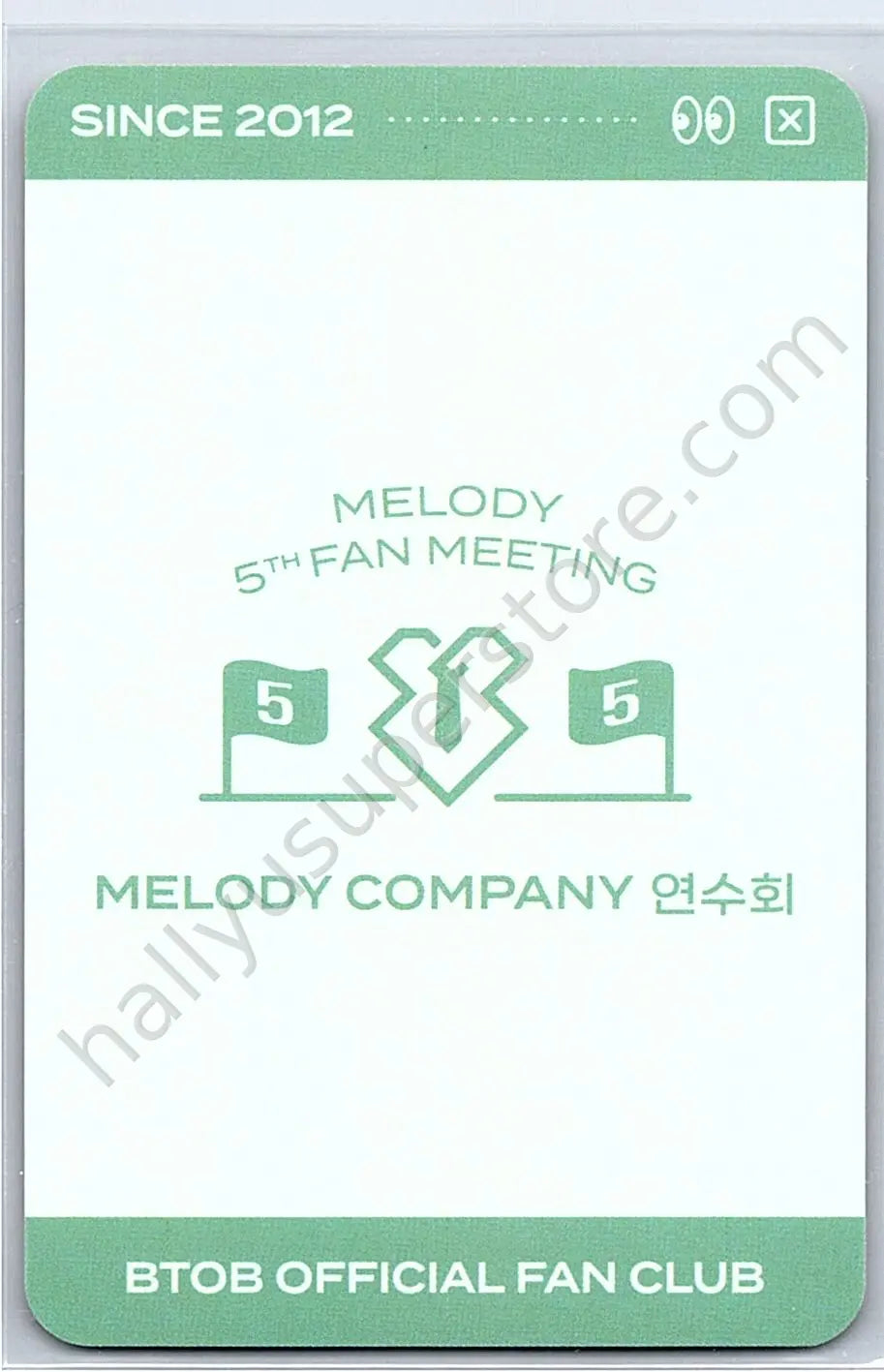 BTOB - Minhyuk - MELODY 5th FANMEETING  - MELODY COMPANY