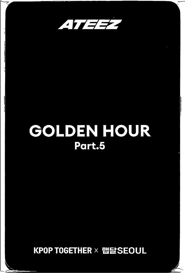 ATEEZ "GOLDEN HOUR : Part.5" - KPOP-TOGETHER X 맵달SEOUL Lucky Draw Event Photocard [26.07.28]