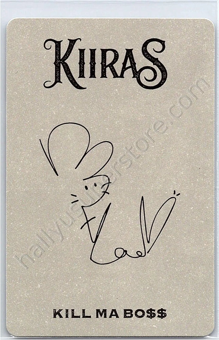 Kiiras - Doyeon - Kill Ma Bo$$ album photocard joker version