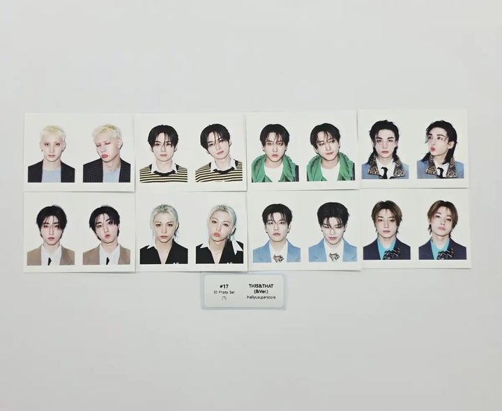 Stray Kids "THIS &amp; THAT" - Official Photocard, ID Photo Set (&amp; Ver.) [26.08.13]
