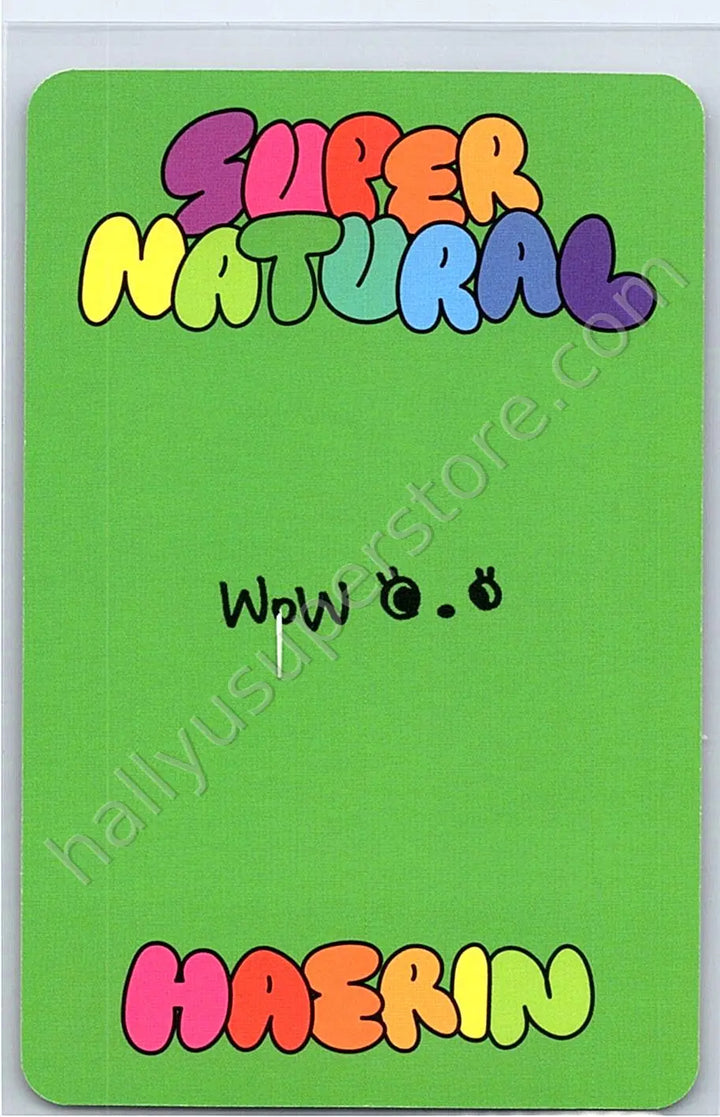 NewJeans - Haerin - Supernatural Weverse Albums Ver.