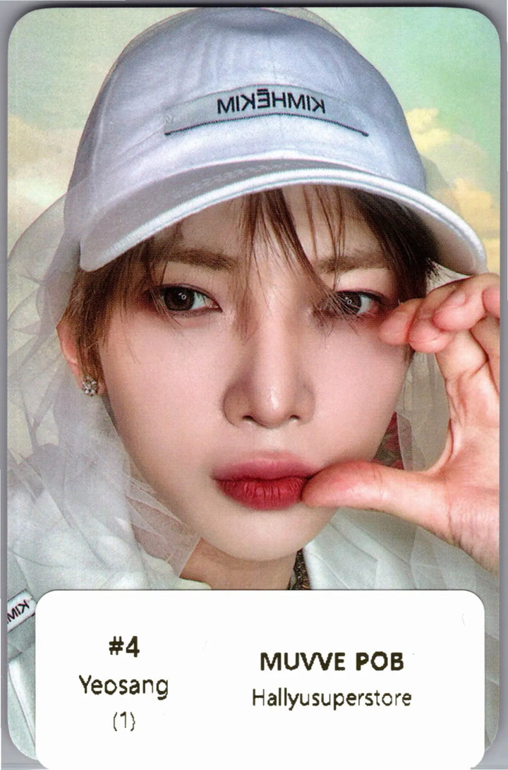 ATEEZ "GOLDEN HOUR : Part.5" - MUVVE Pre-Order Benefit Photocard (Pink LP Ver.) [26.07.21]