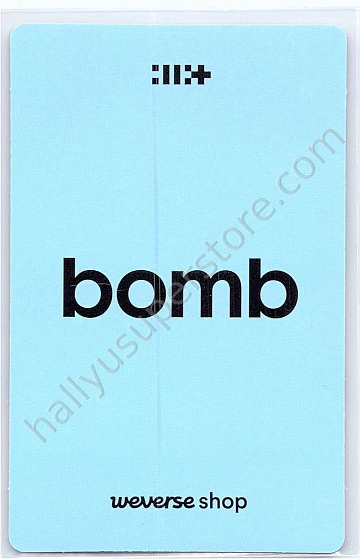 ILLIT - Yunah - bomb pvc card weverse global shop (wvg)