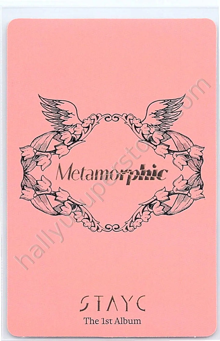 STAYC - Unit - Metamorphic album photocard cheeky version
