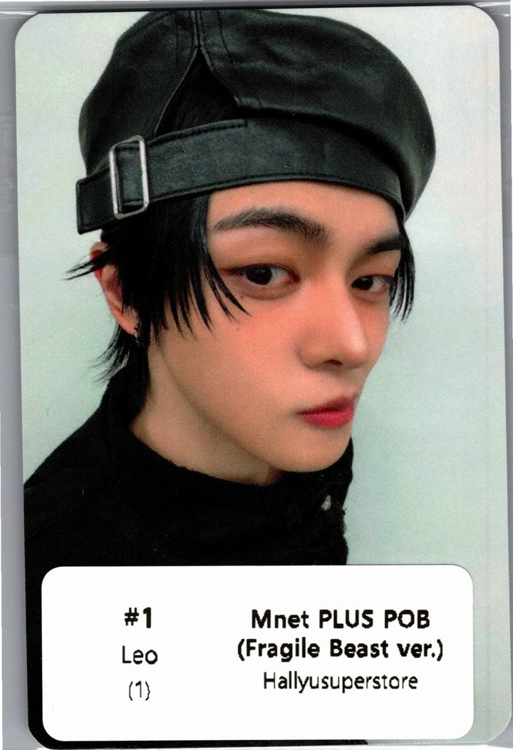 ALPHA DRIVE ONE "UNBREAKABLE : 少年BEAST" - Mnet Plus Pre-Order Benefit Photocards (Fragile Beast Ver.) [26.08.26]