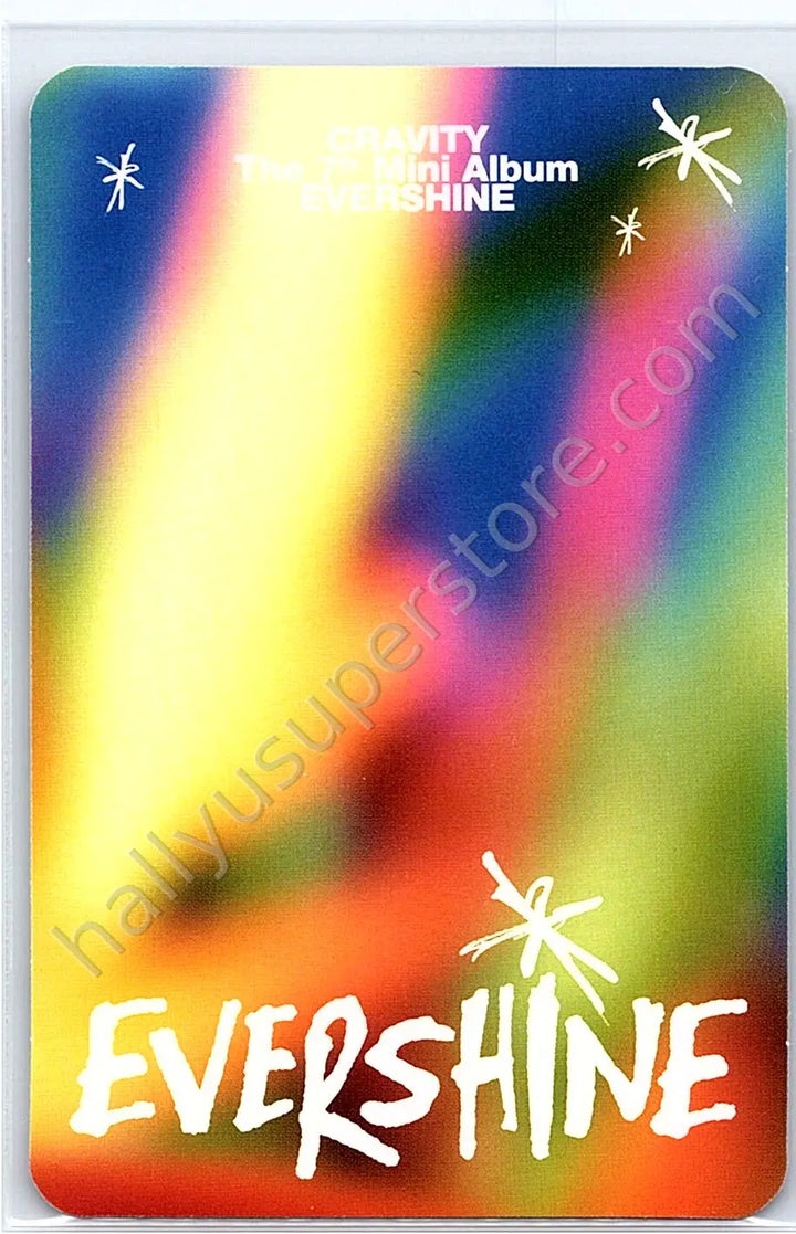 CRAVITY - Jungmo - EVERSHINE pob (pre-order benefit) starship square (ssq)