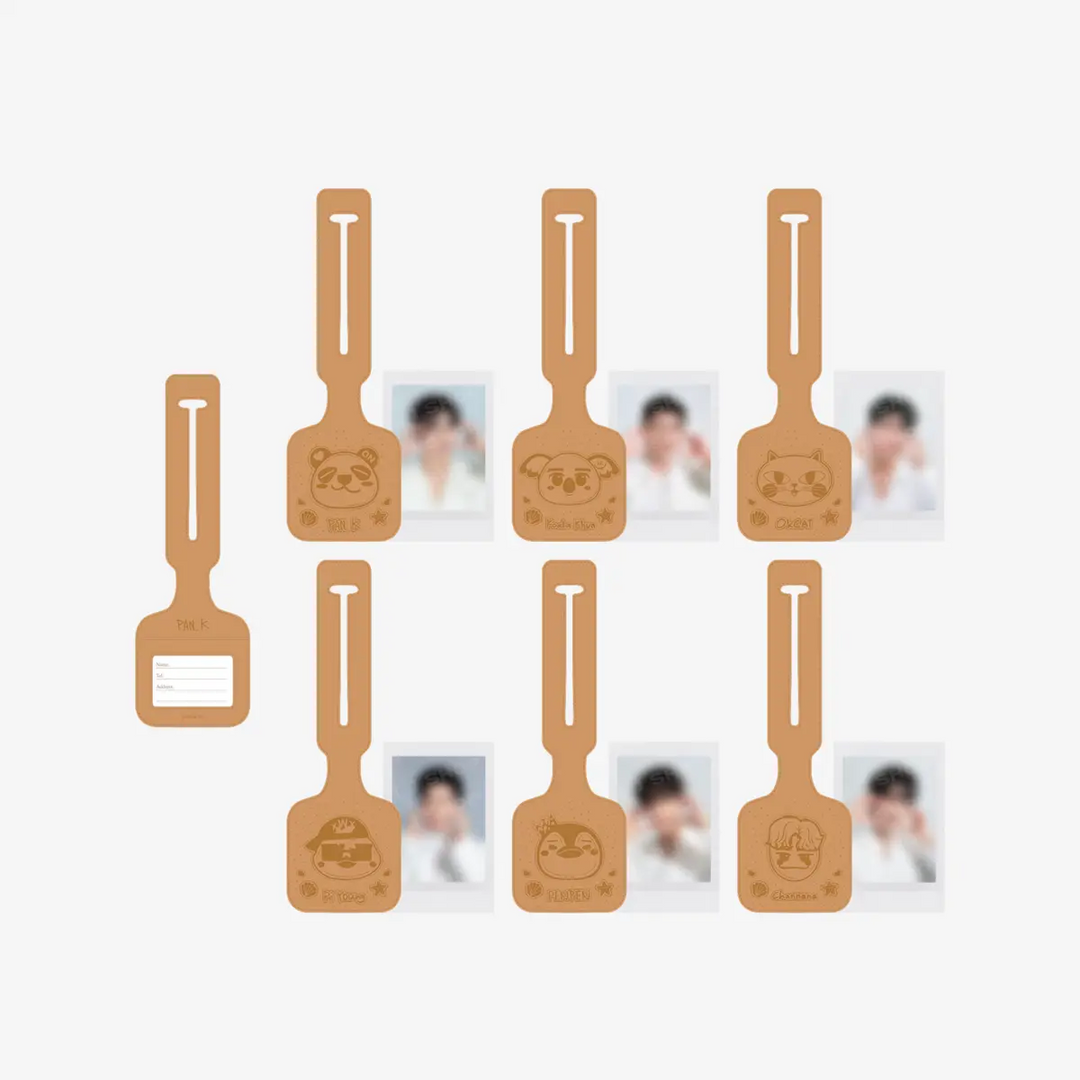 [2PM] ZooPM LUGGAGE TAG ORIGINAL TANNED Ver. - THE RETURN