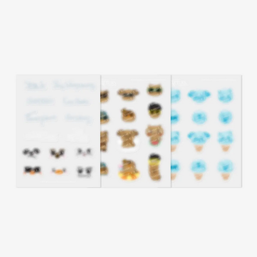 [H4U] [2PM] ZooPM LIGHT STICK CUSTOM STICKER SET - THE RETURN