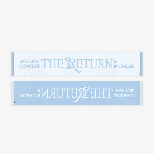 [H4U] [2PM] MUFFLER TOWEL - THE RETURN