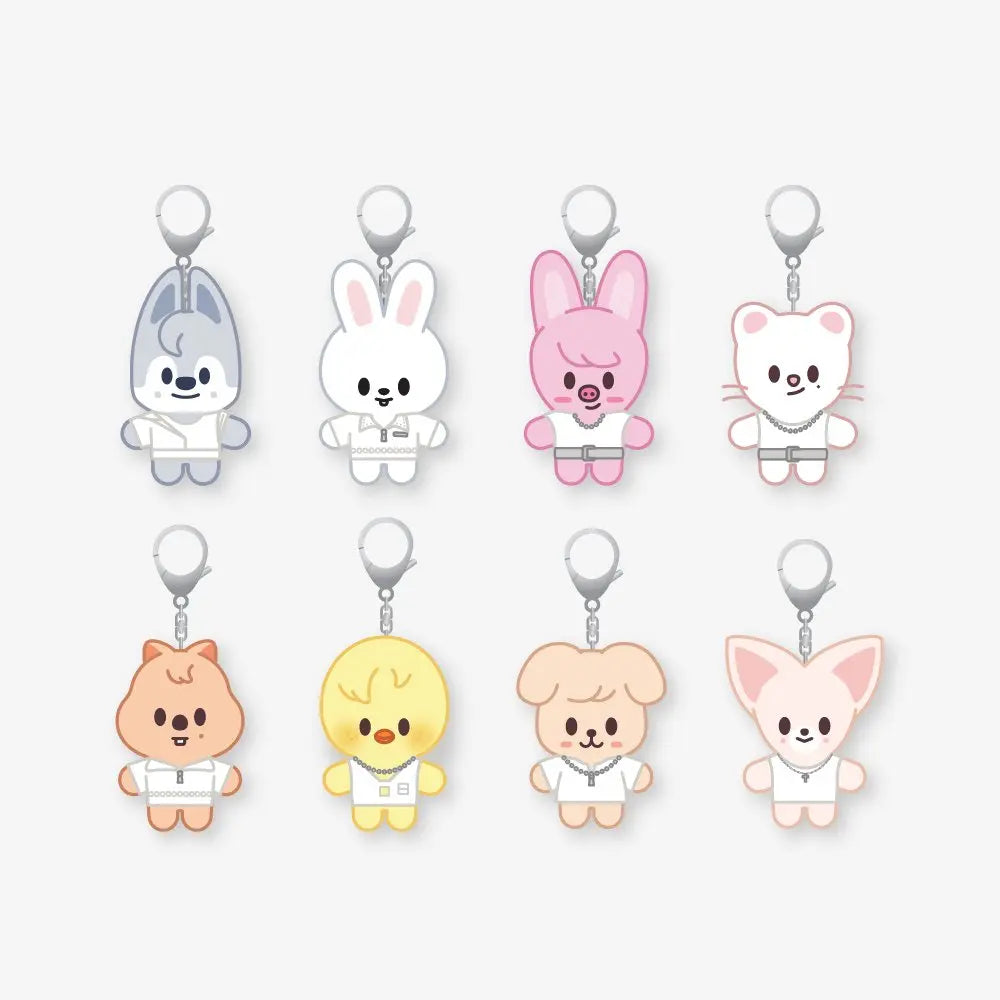 [Stray Kids] SKZOO COSTUME PLUSH KEYRING - THIS &amp; THAT