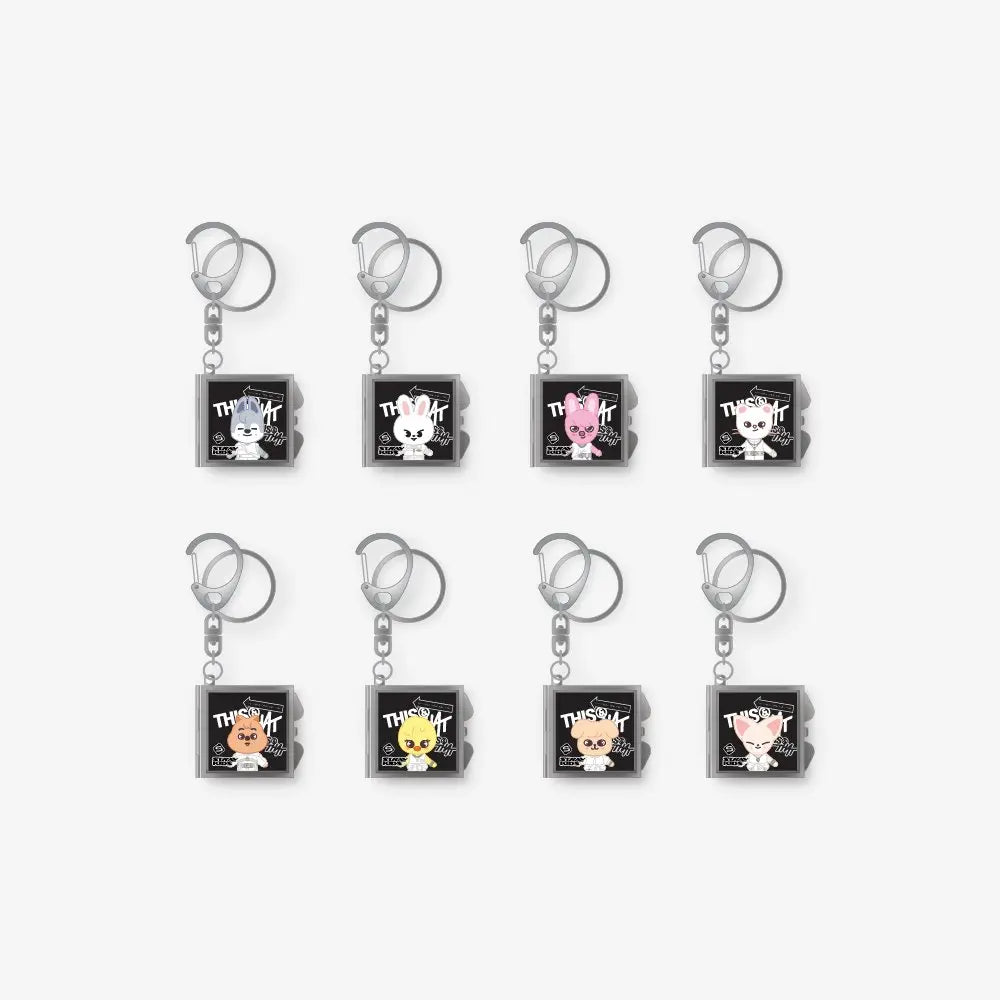 [Stray Kids] SKZOO MIRROR KEYRING - THIS &amp; THAT