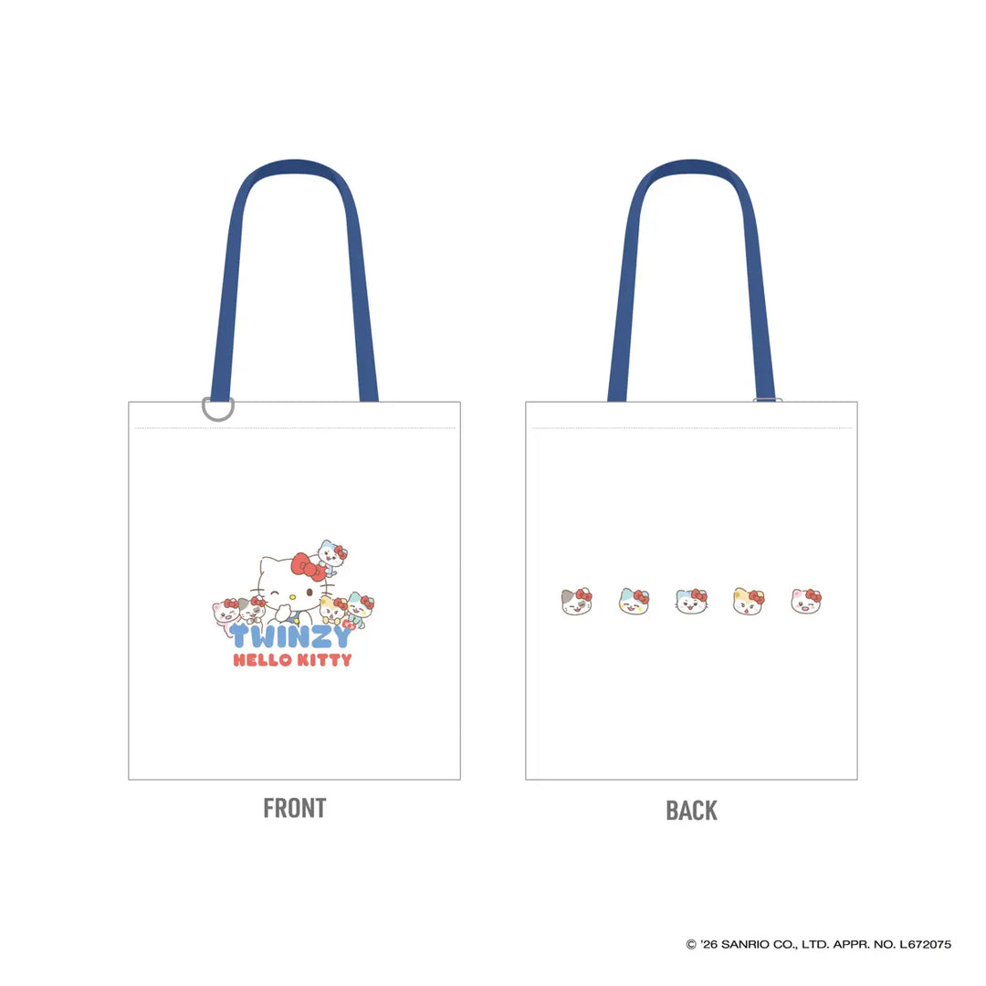 [ITZY] Tote bag - TWINZY×HELLO KITTY