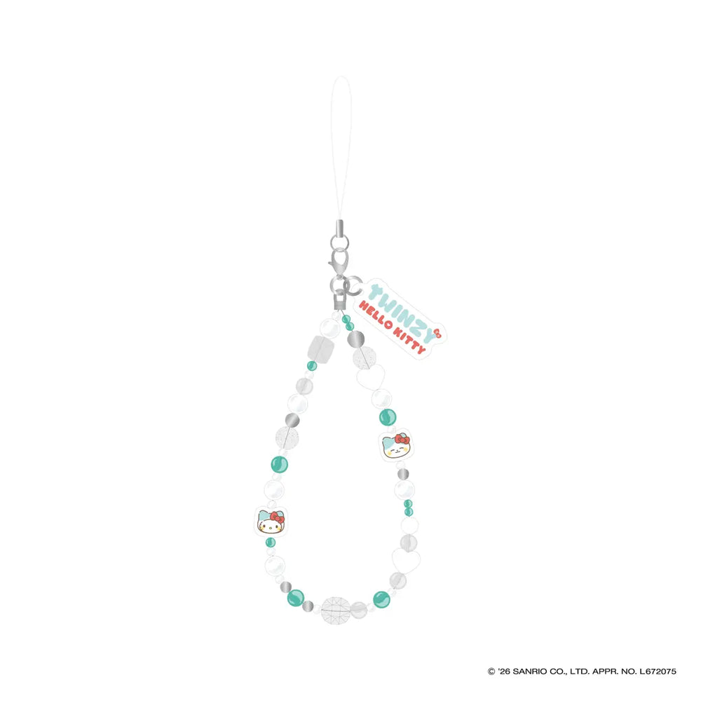 [ITZY] Beaded strap - TWINZY×HELLO KITTY