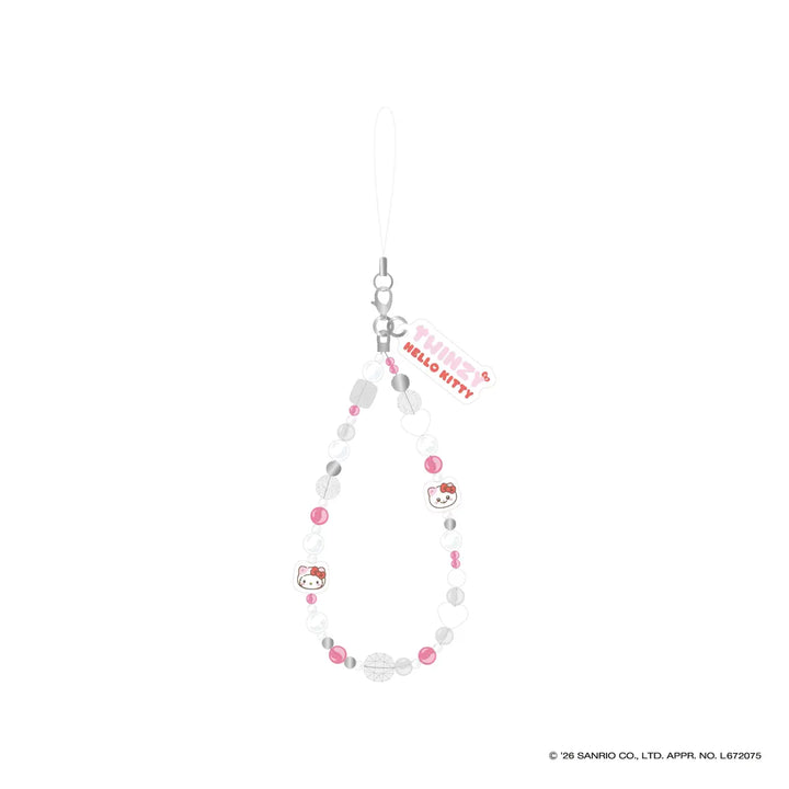 [ITZY] Beaded strap - TWINZY×HELLO KITTY
