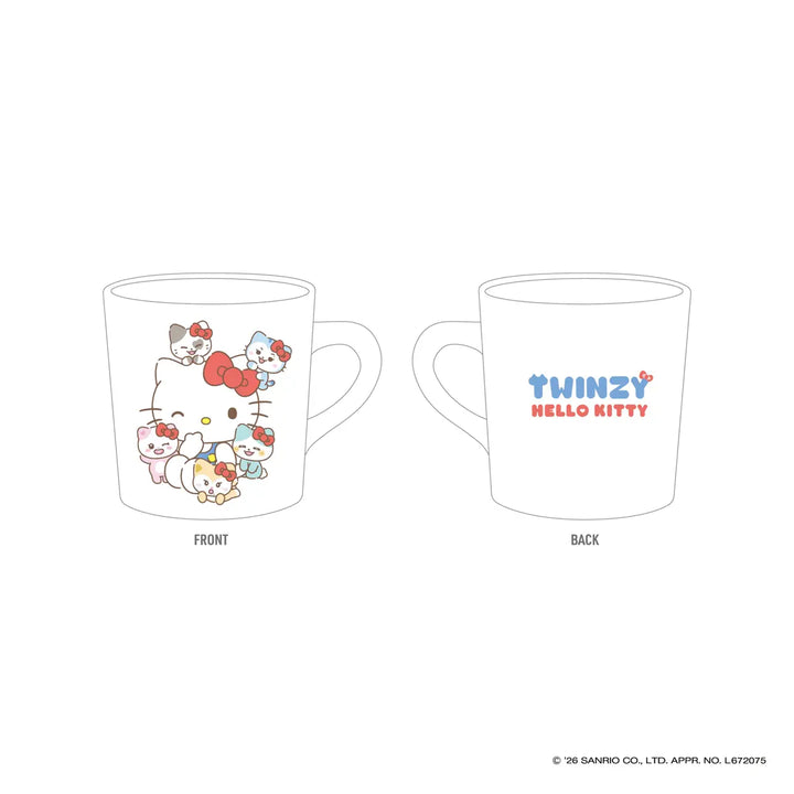 [ITZY] Mug - TWINZY×HELLO KITTY