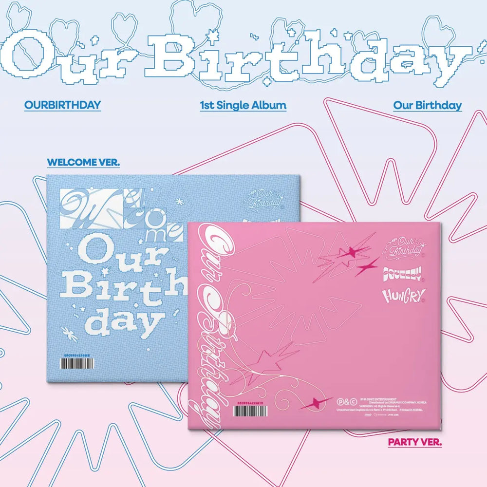 [OURBIRTHDAY] [SET] 1st Single Album [Our Birthday] PHOTOBOOK VER.