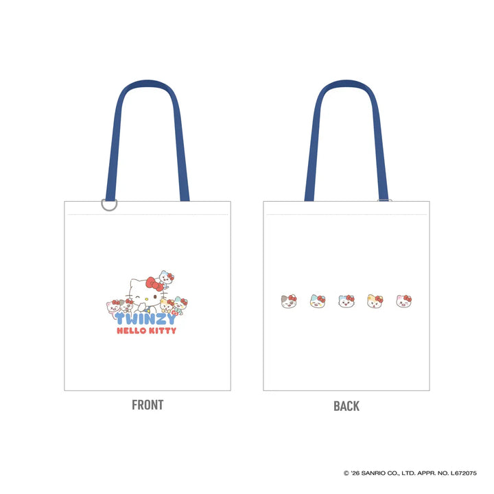 [ITZY] Tote bag - TWINZY×HELLO KITTY
