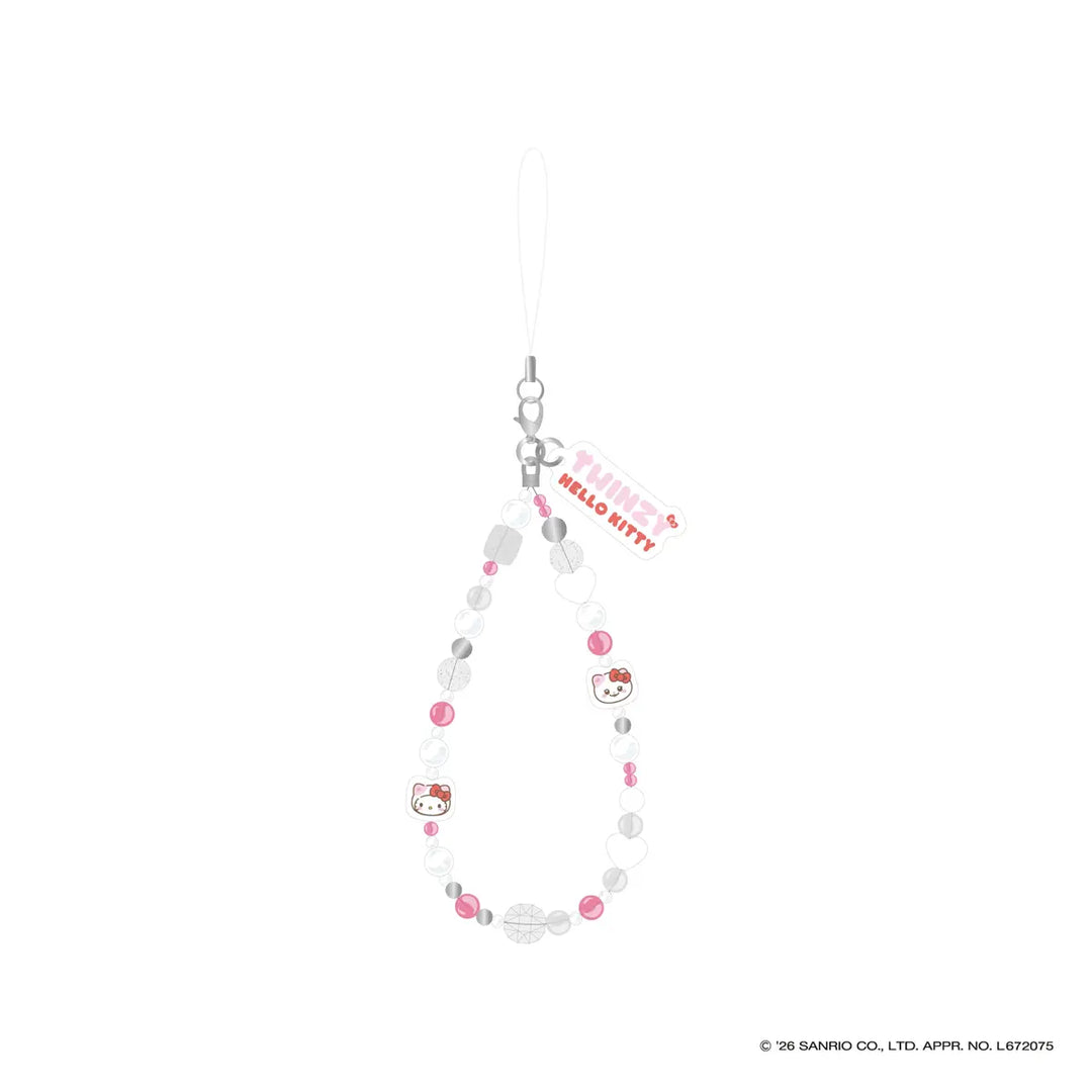 [ITZY] Beaded strap - TWINZY×HELLO KITTY