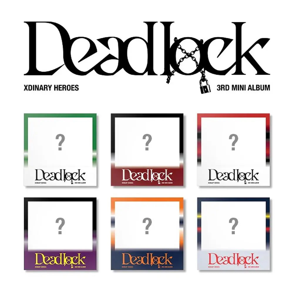 [Xdinary Heroes] 3rd Mini Album Deadlock(Digipack ver)