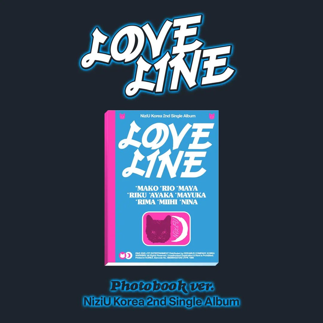 [NiziU] Korea 2nd Single Album LOVE LINE (Photobook ver.)
