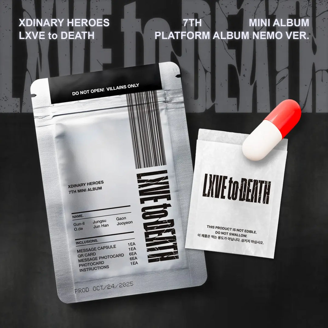 [Xdinary Heroes] 7th Mini Album LXVE to DEATH (Platform Album Nemo ver.)