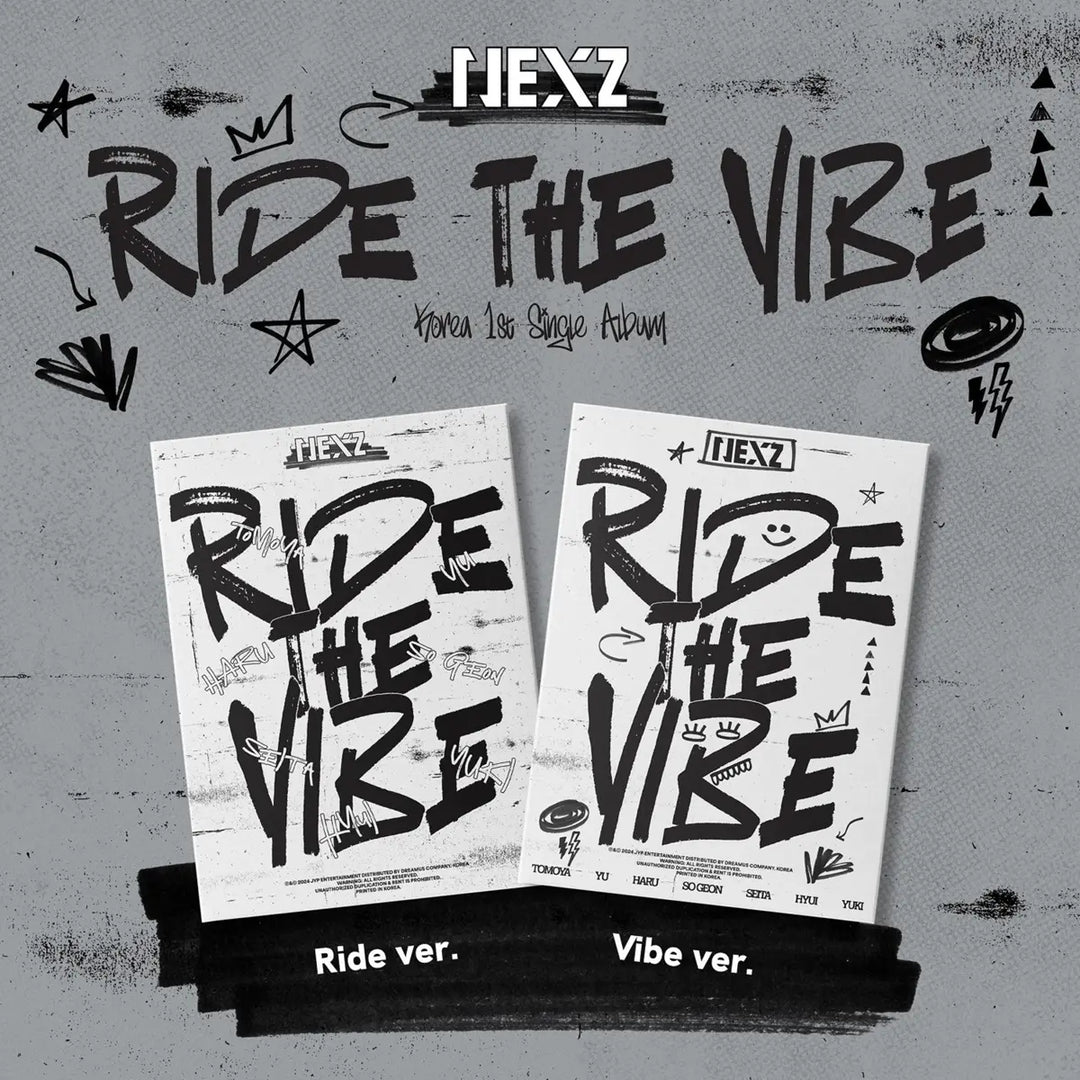 [NEXZ] Korea 1st Single Album 'Ride the Vibe'