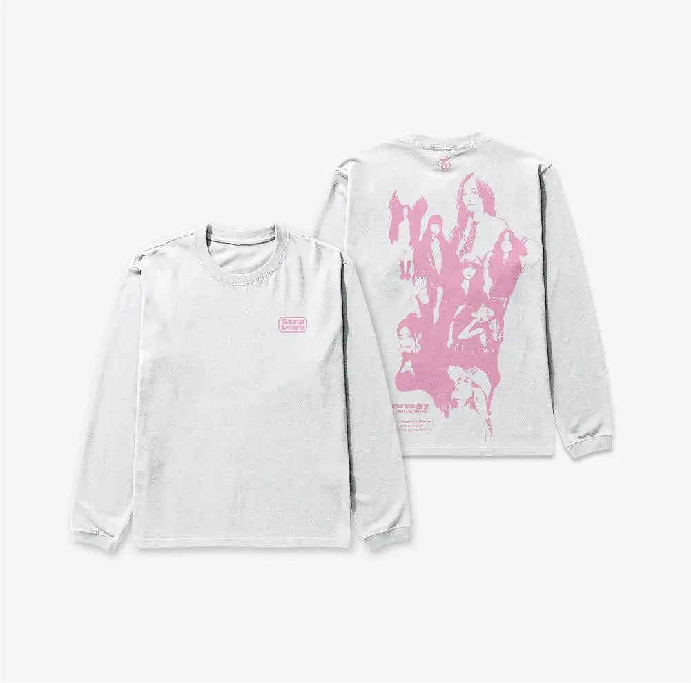 [TWICE] LONG SLEEVE T-SHIRT PORTRAIT Ver. - TWICE STRATEGY POP-UP In SEOUL