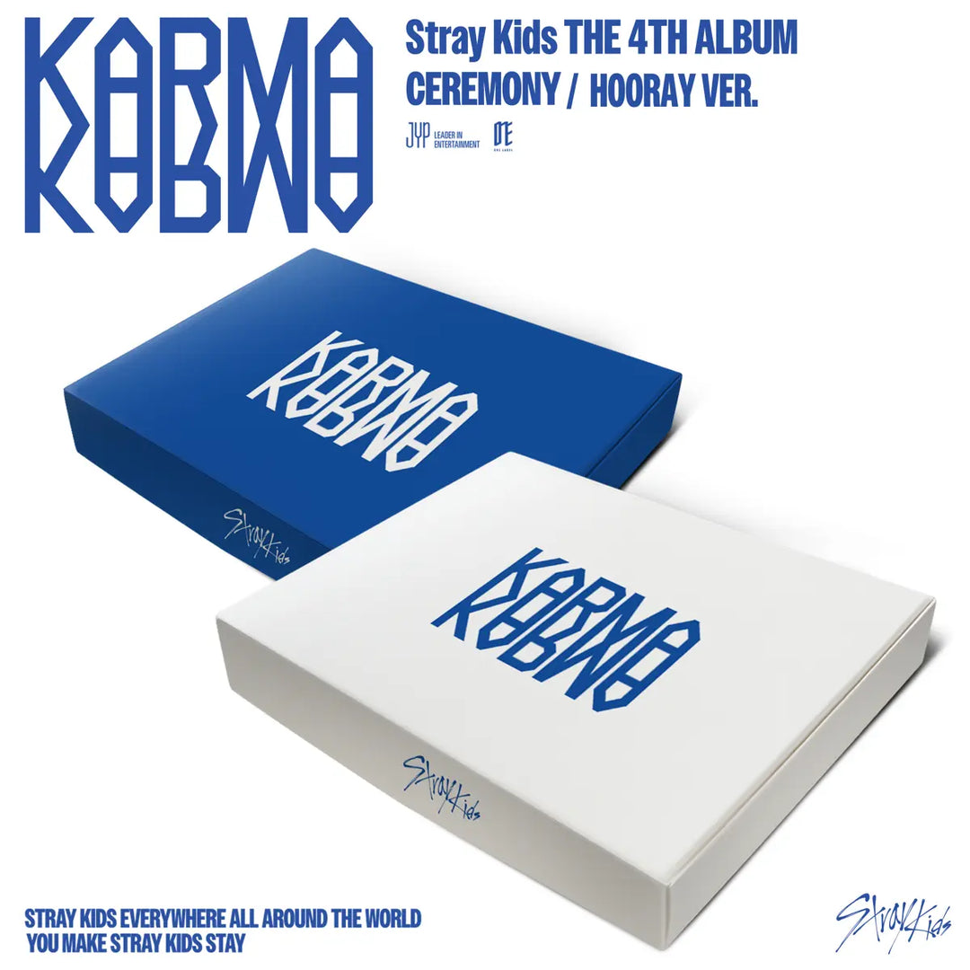 [Stray Kids] THE 4TH ALBUM KARMA (CEREMONY VER., HOORAY VER.)