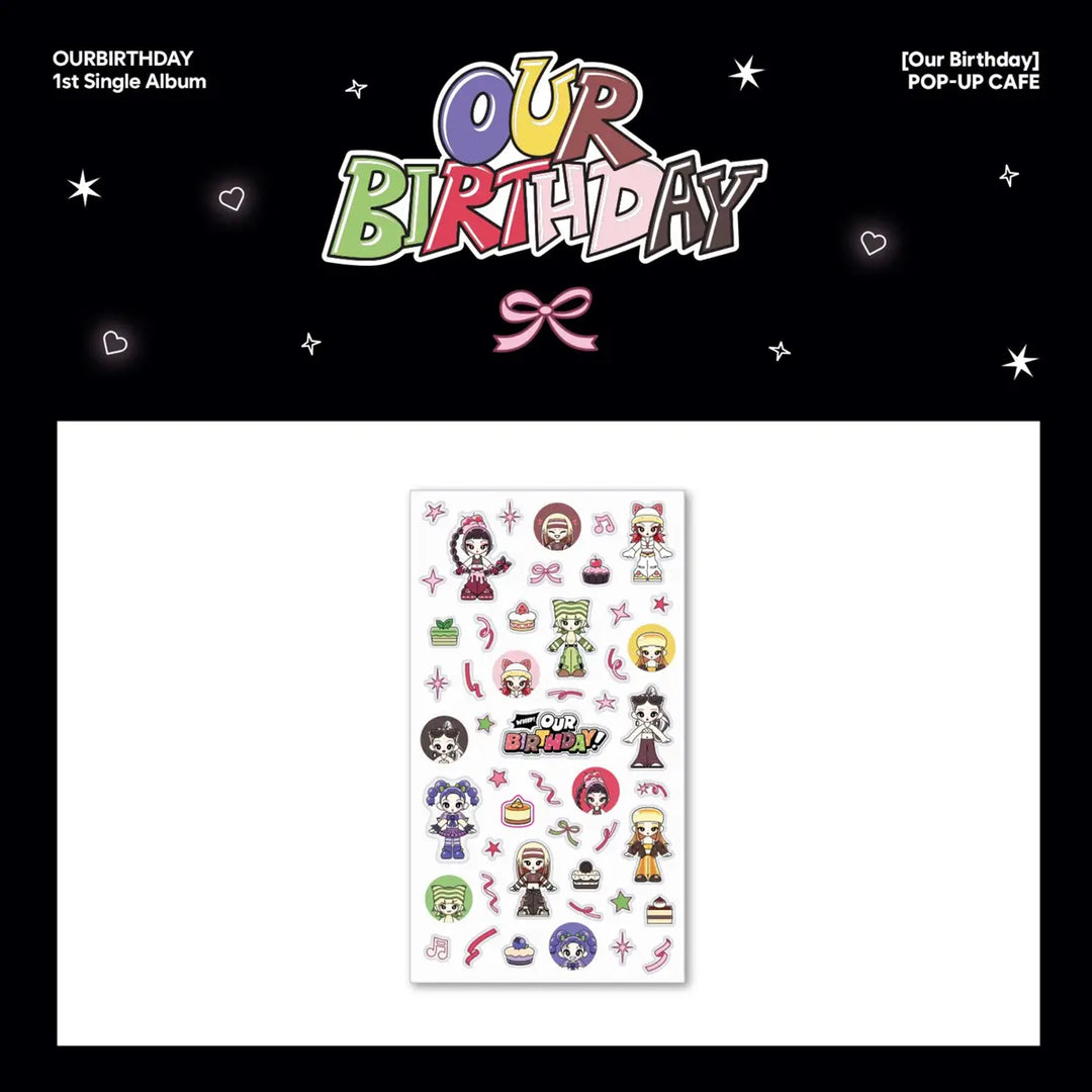 [OURBIRTHDAY] 3D STICKER - Our Birthday