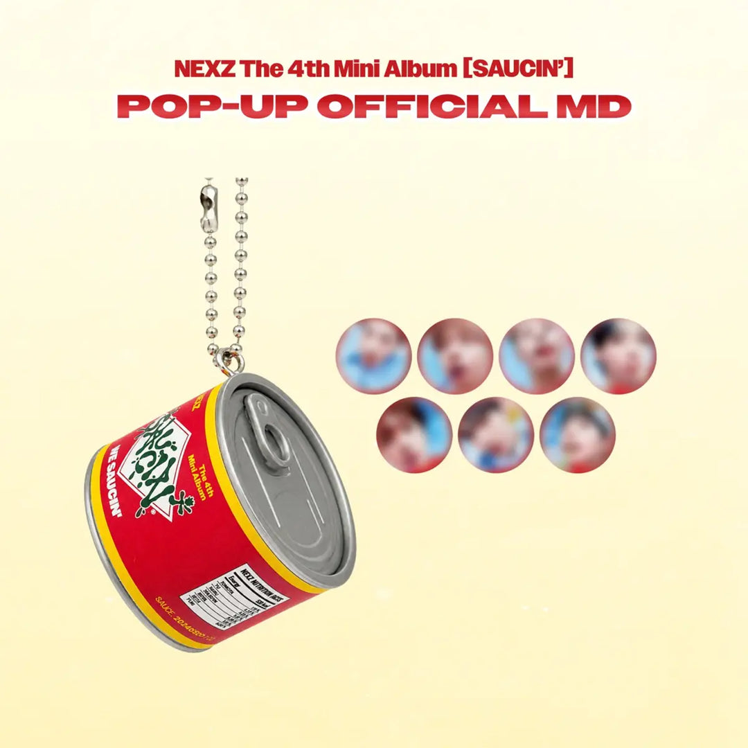 [NEXZ] SAUCE CAN KEYRING - SAUCIN&