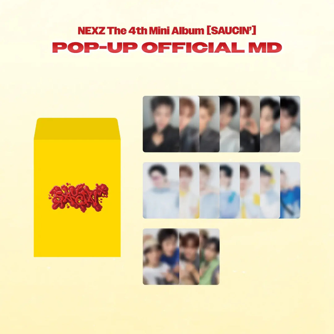 [NEXZ] TRADING CARD - SAUCIN&