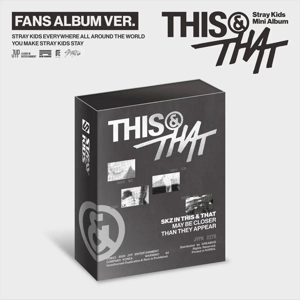 [Stray Kids] [LUCKY DRAW] THIS & THAT (FANS ALBUM VER.)