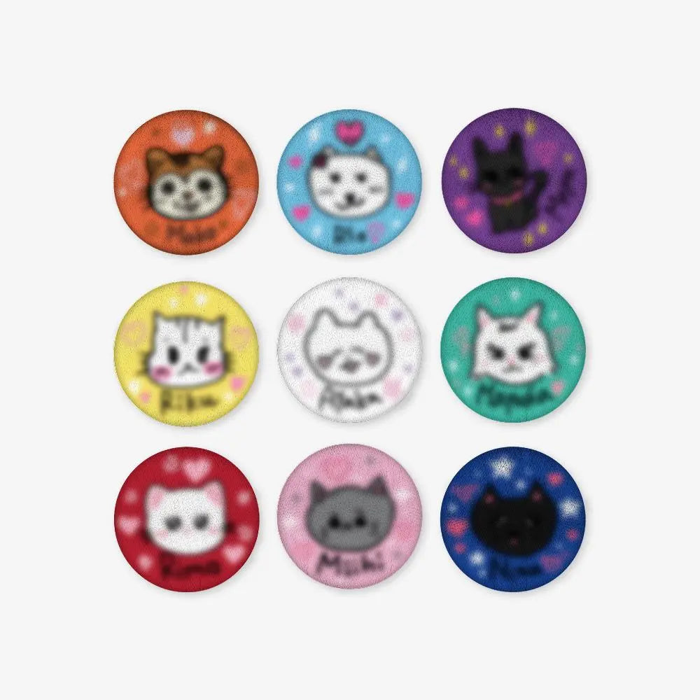 [NiziU] RANDOM CAN BADGE - LOVE LINE