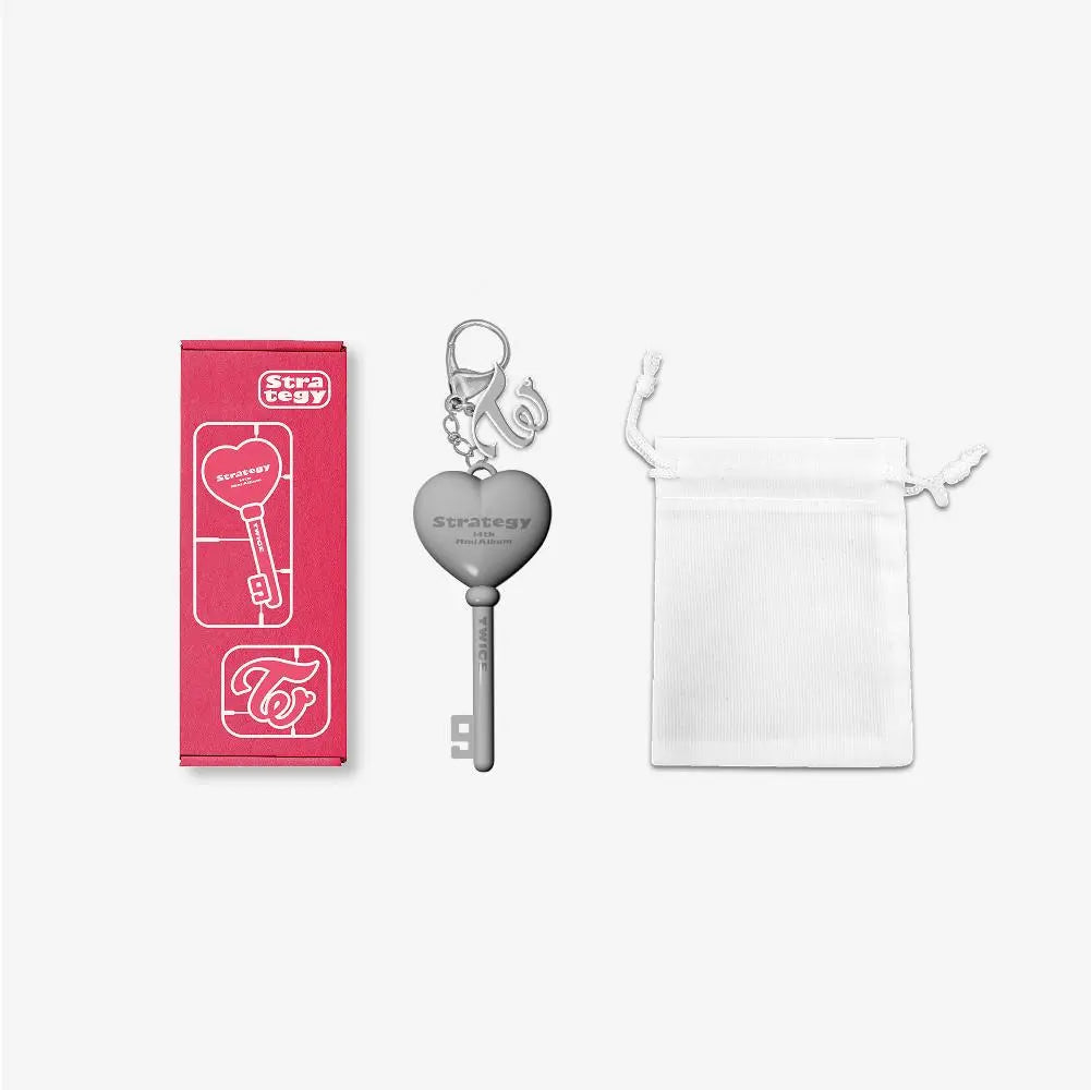 [TWICE] LOGO KEYRING - TWICE STRATEGY POP-UP In SEOUL