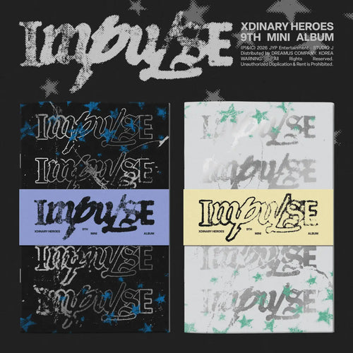 [H4U] [Pre-Order] [Xdinary Heroes] [SET] 9th Mini Album IMPULSE (BACKSTAGE Ver. / Band of Outsiders Ver.)
