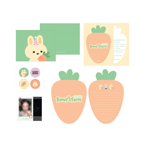 [H4U] [Pre-Order] [TWICE] LETTER PAPER SET - Bunny's Farm